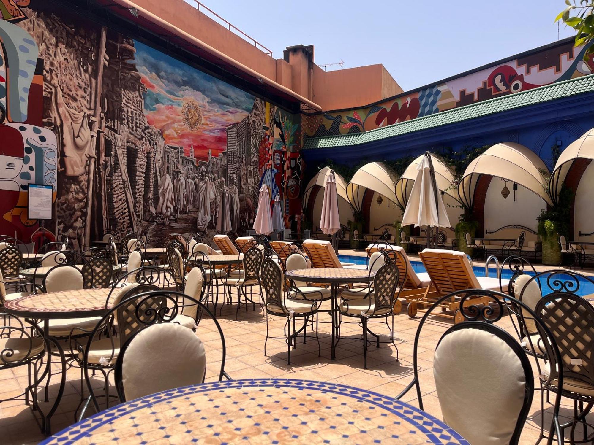Hotel Blue Sea Le Printemps Marrakesh Exterior foto